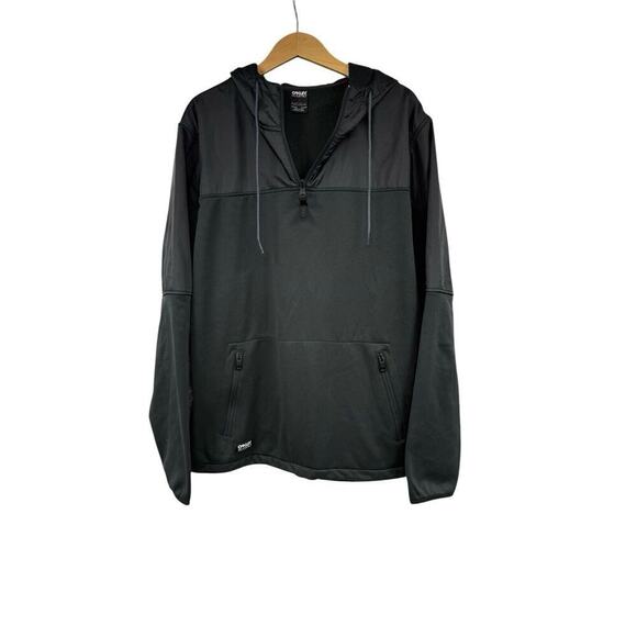 Oakley Factory Pilot Anorak Tech Fleece Hoodie Hoody Black Men’s Size Medium XL - Picture 1 of 8